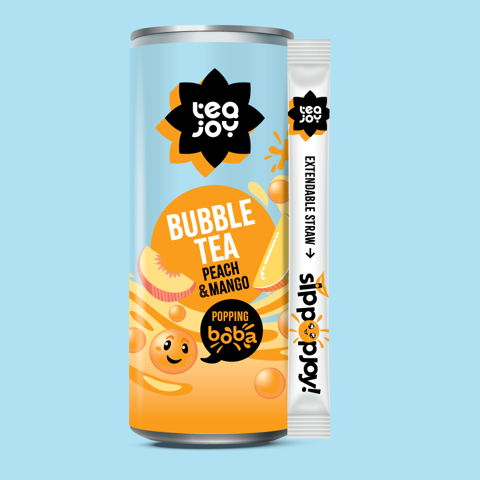 TeaJoy Can Packaging