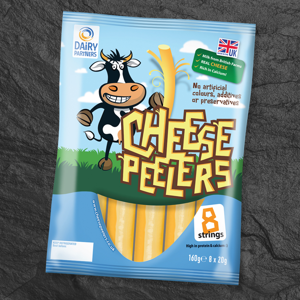 Cheese Peelers Packaging Design Dairy Partners