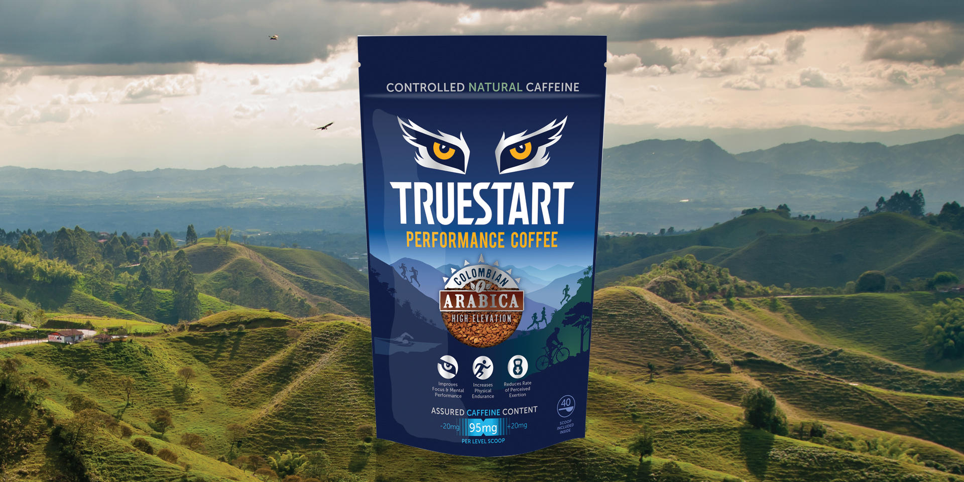 TrueStart Coffee Packaging