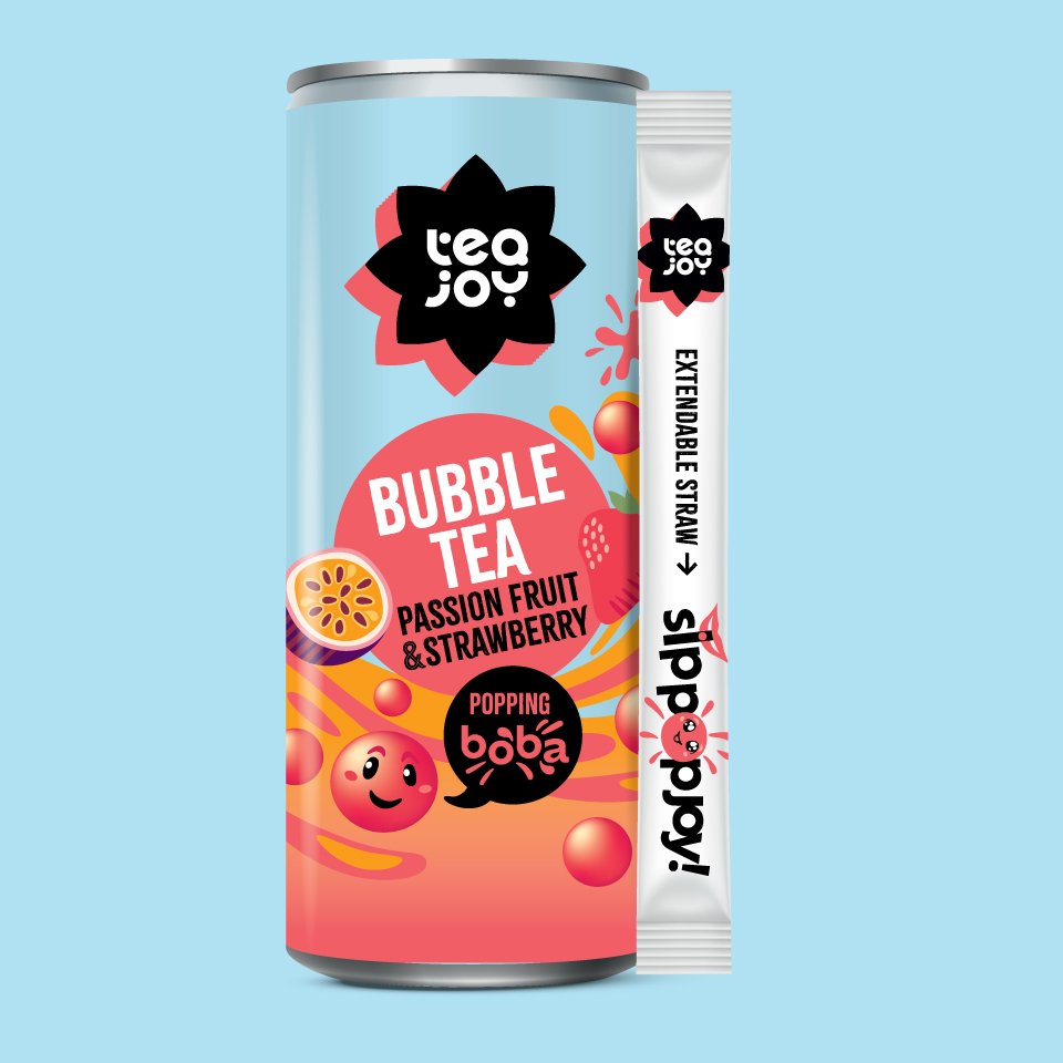 TeaJoy Can Packaging