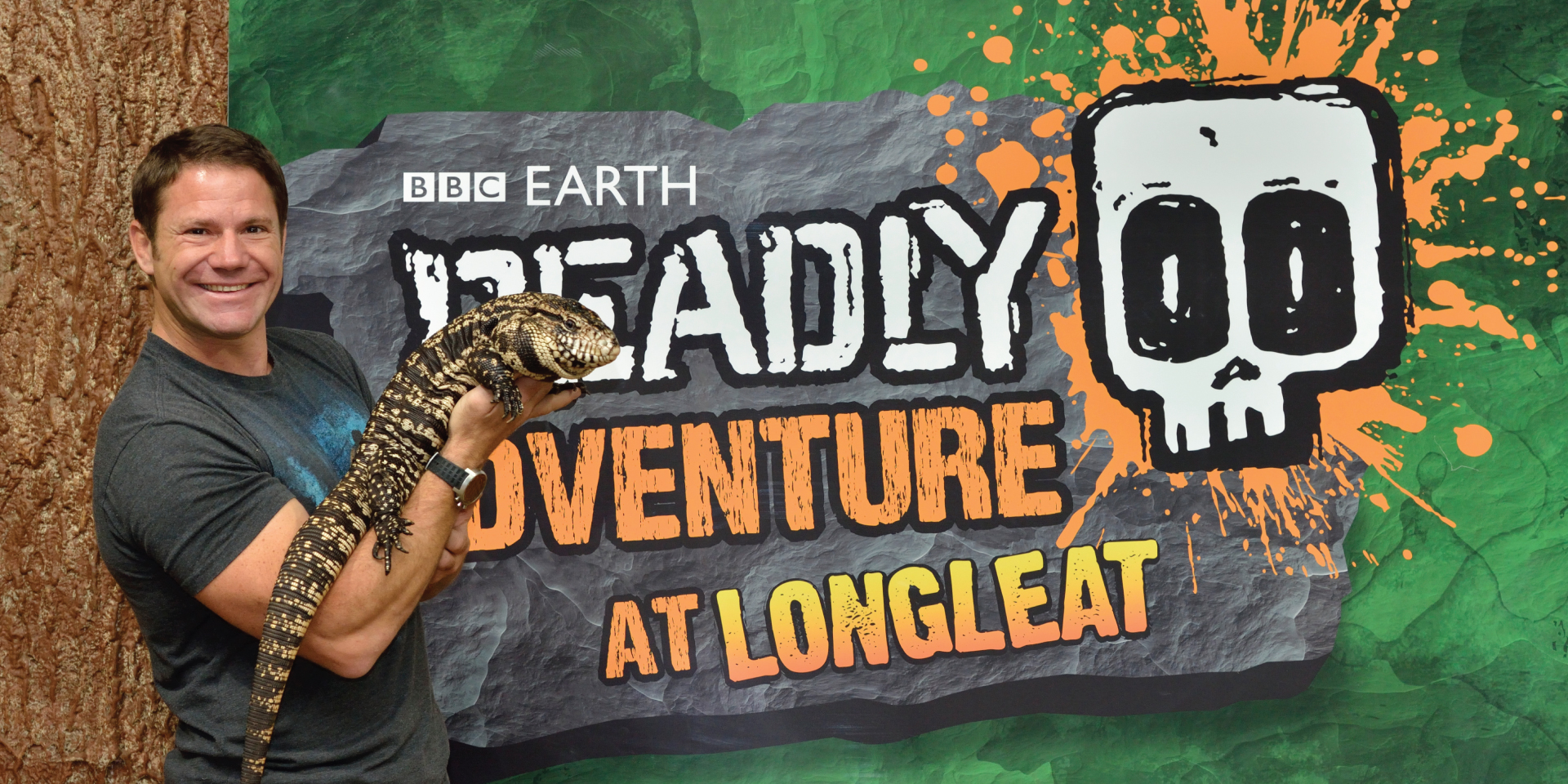 BBC Earth Deadly Adventure at Longleat Steve Backshall