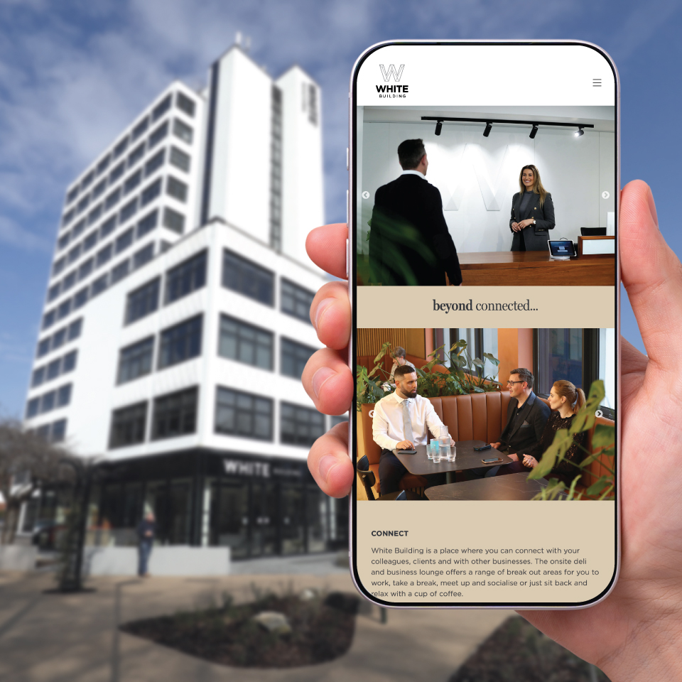 White Building Website