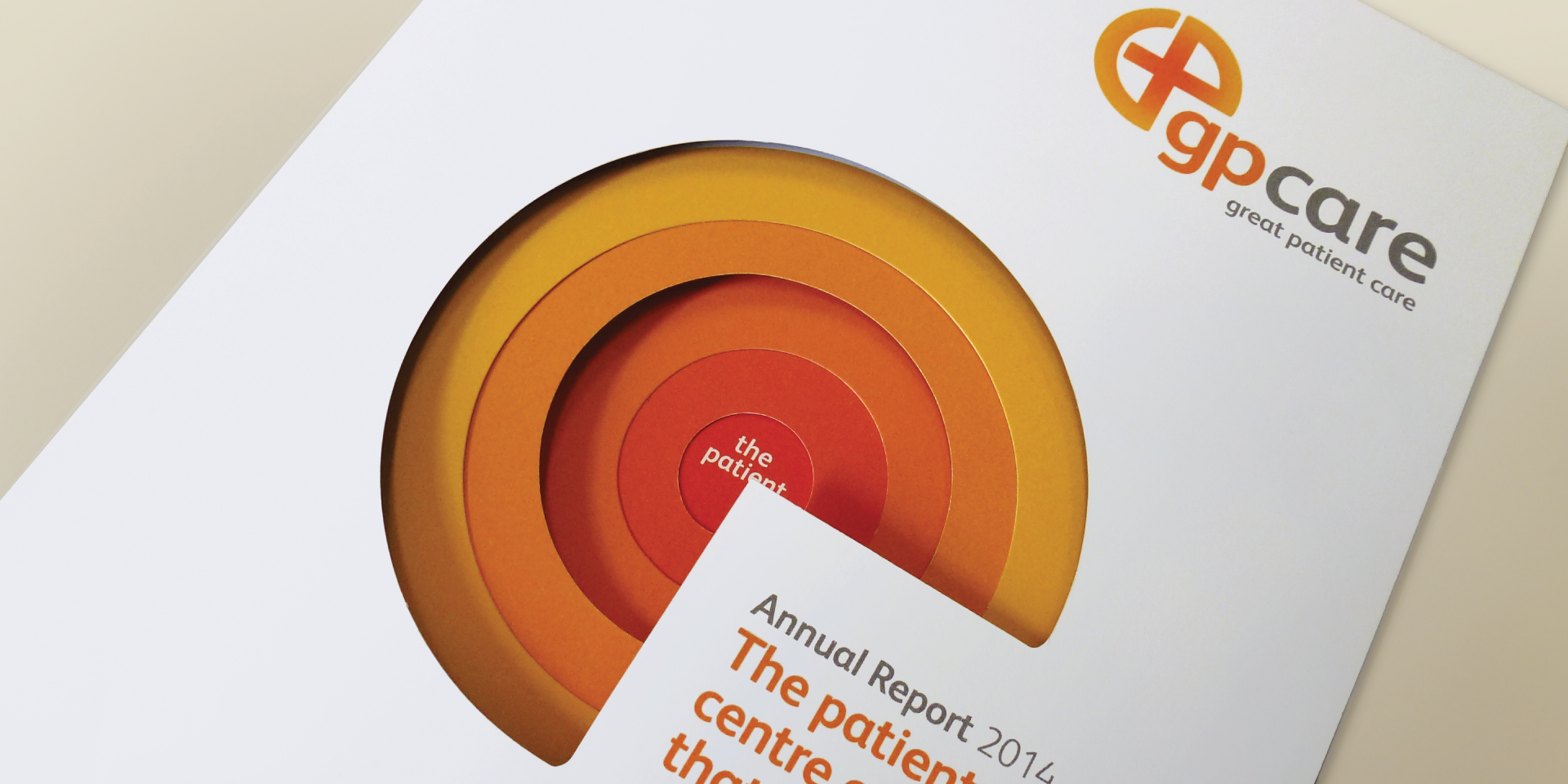 GP Care Annual Report design