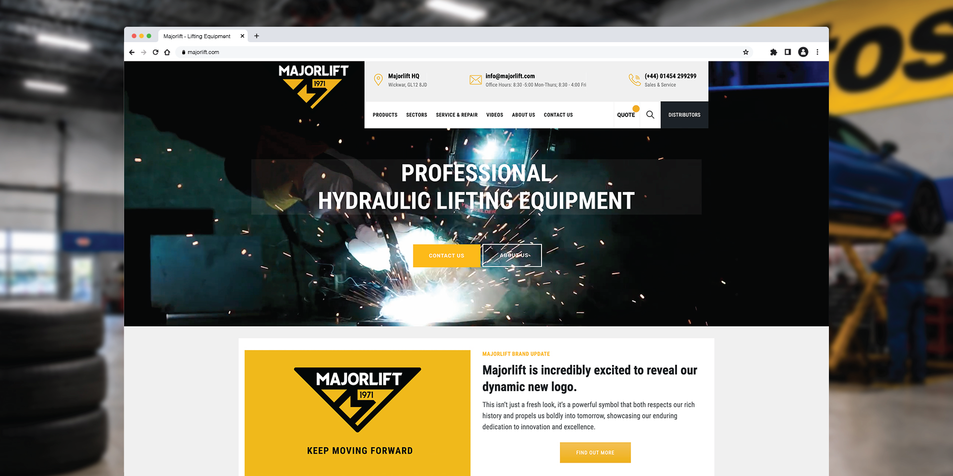 Majorlift Website