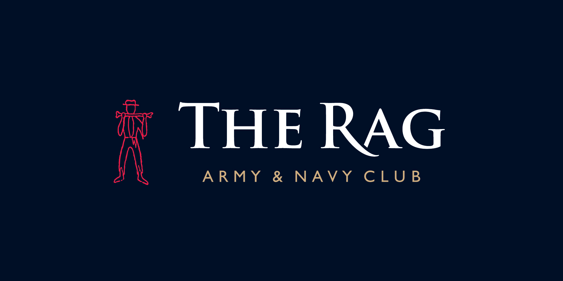 The Army and Navy Club brand identity THE RAG