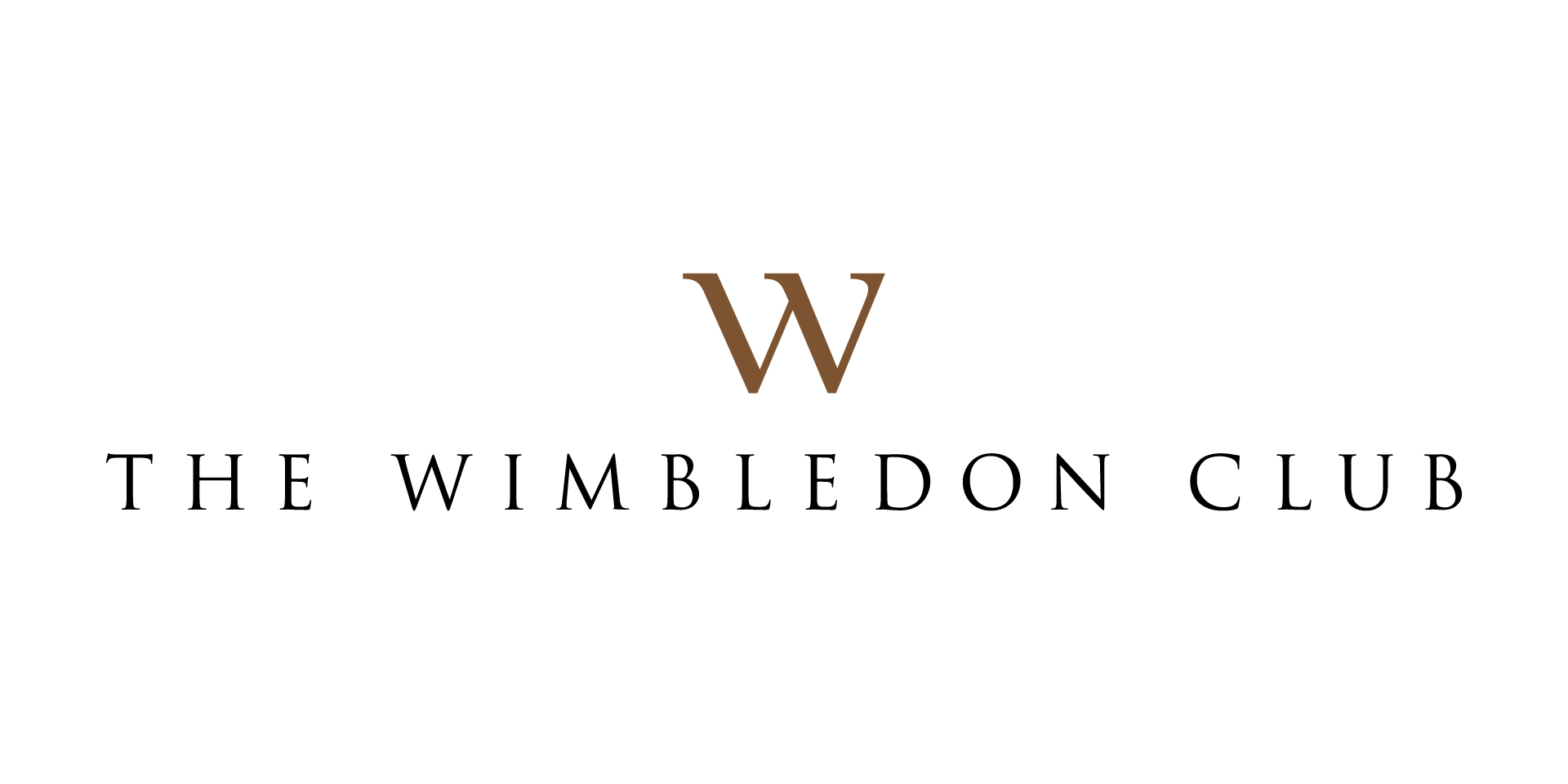 The Wimbledon Club brand identity logo design