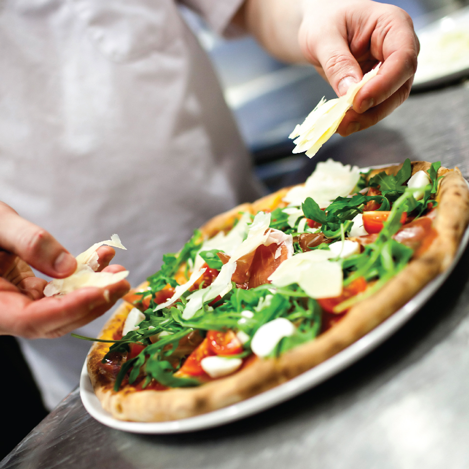 Dairy Partners cheese for pizza toppings