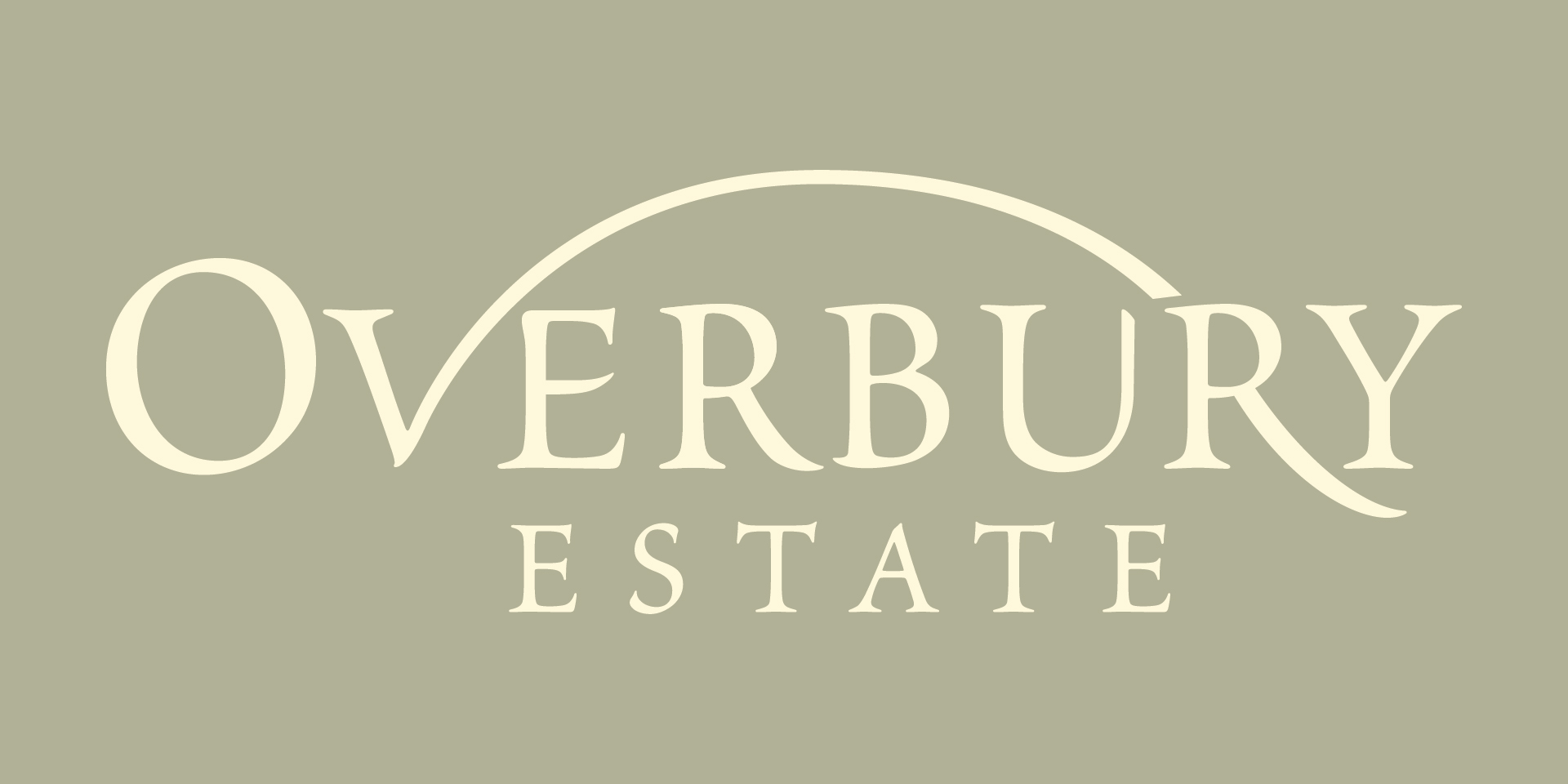 Overbury Estate brand identity logo design