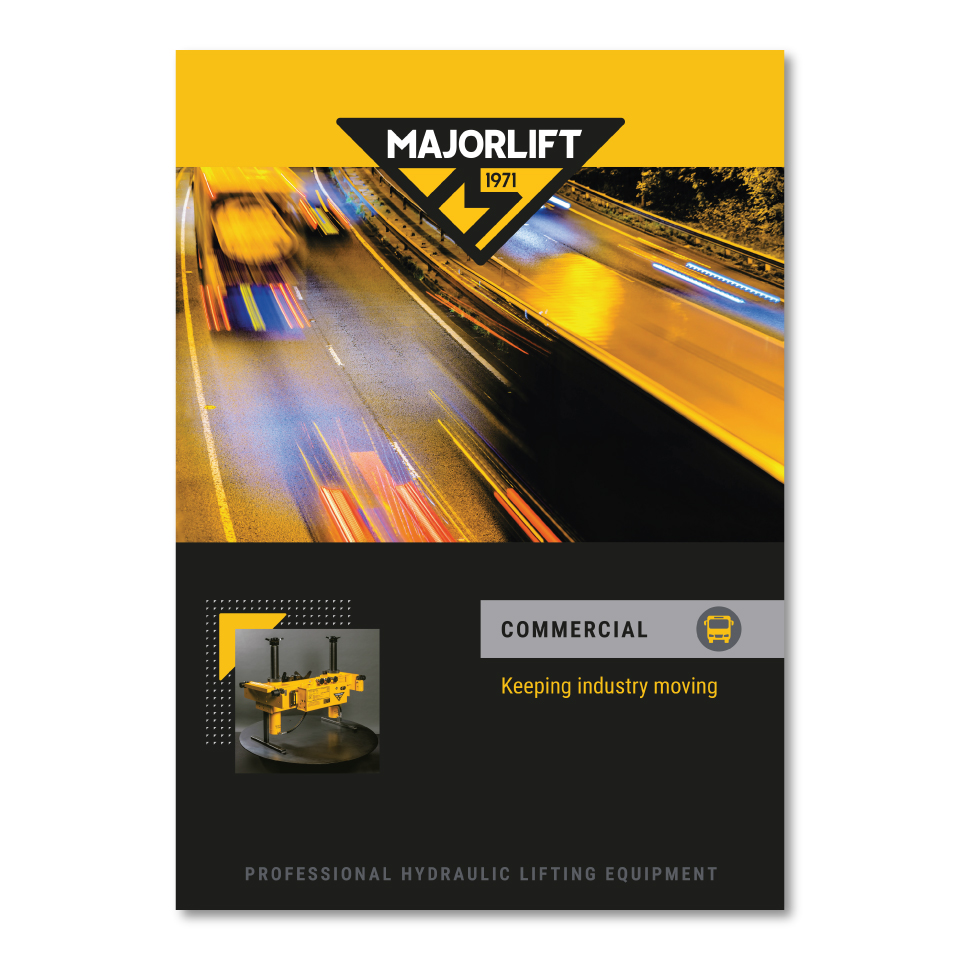 Majorlift commercial brochure cover