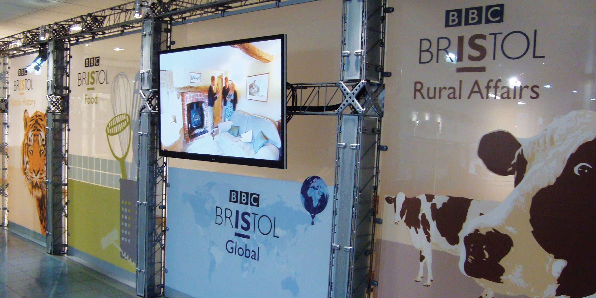 BBC Bristol reception Graphics