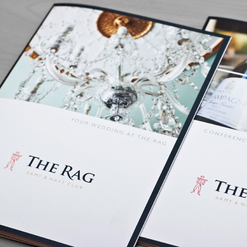 The Rag Wedding Brochure Design